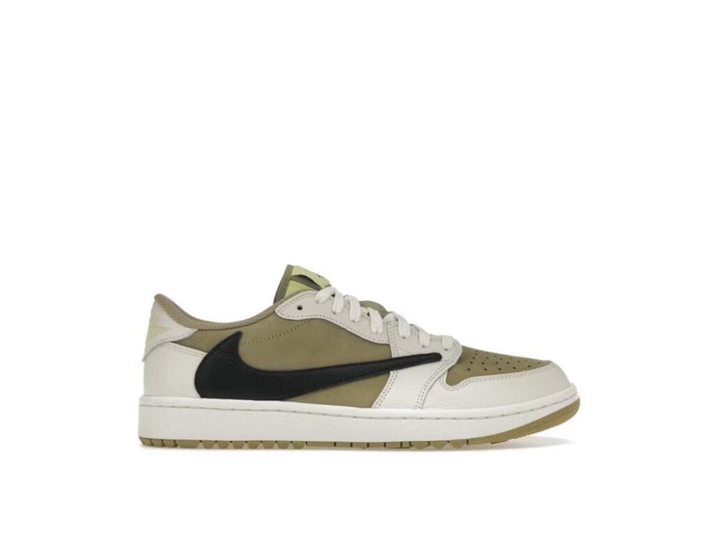Jordan 1 Retro Low Golf "Travis Scott Neutral Olive"