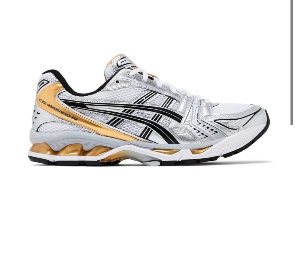 Asics Gel - Kayano  14 WHITE PURE GOLD