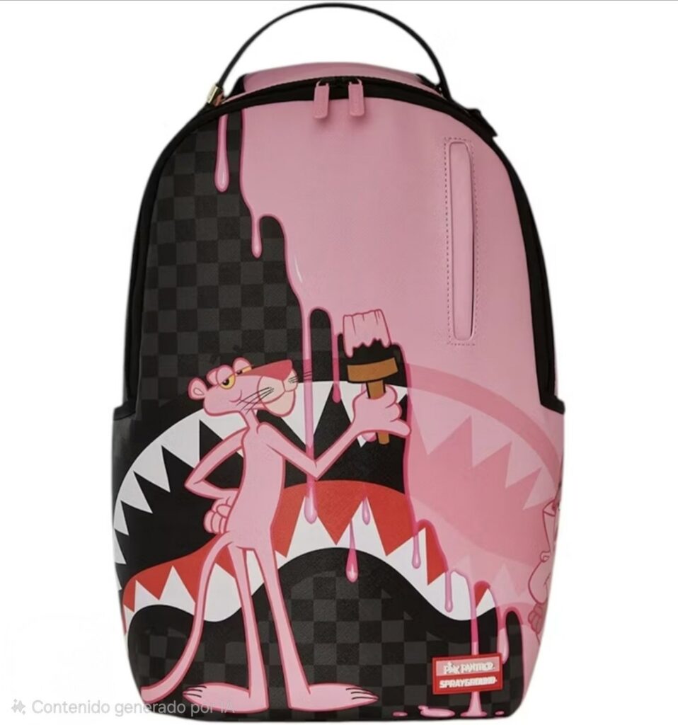 sprayground pantera rosa