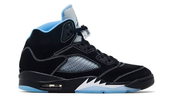 Air Jordan Retro 5 UNC Black